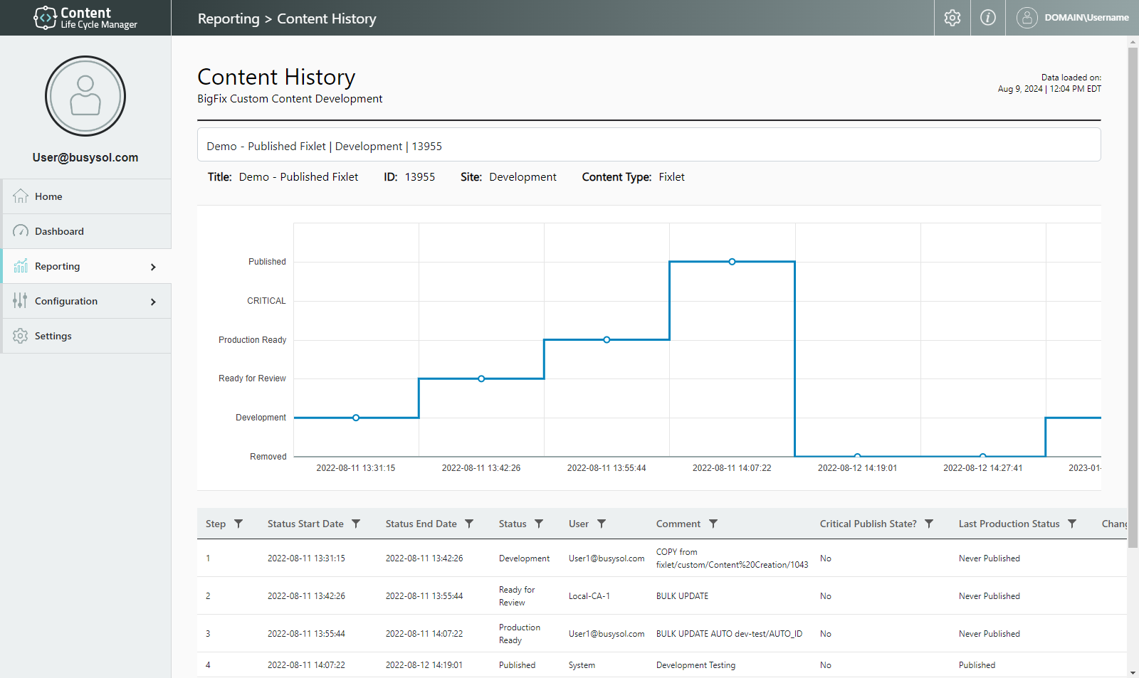 CLCM Interface Application Demo image 2