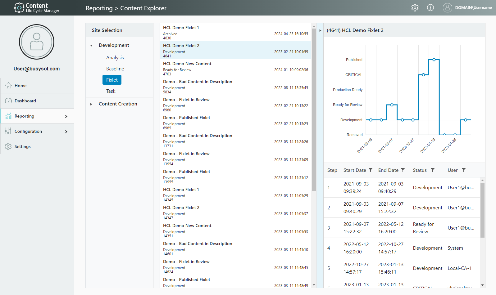 CLCM Interface Application Demo image 4