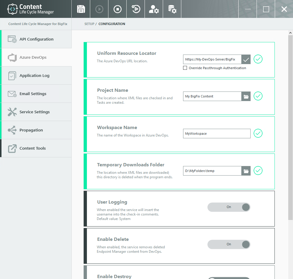 CLCM Service Application Demo image 2