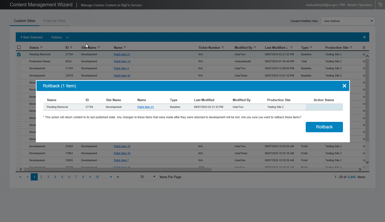 CLCM Wizard Application Demo image 4