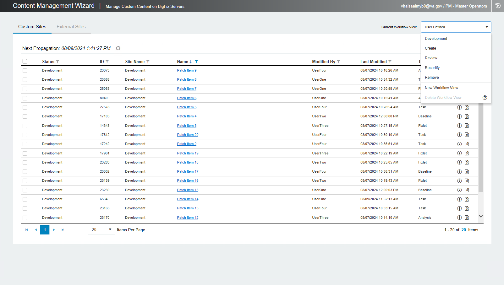 CLCM Wizard Application Demo image 5